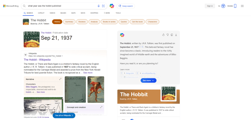 search engine alternatives bing