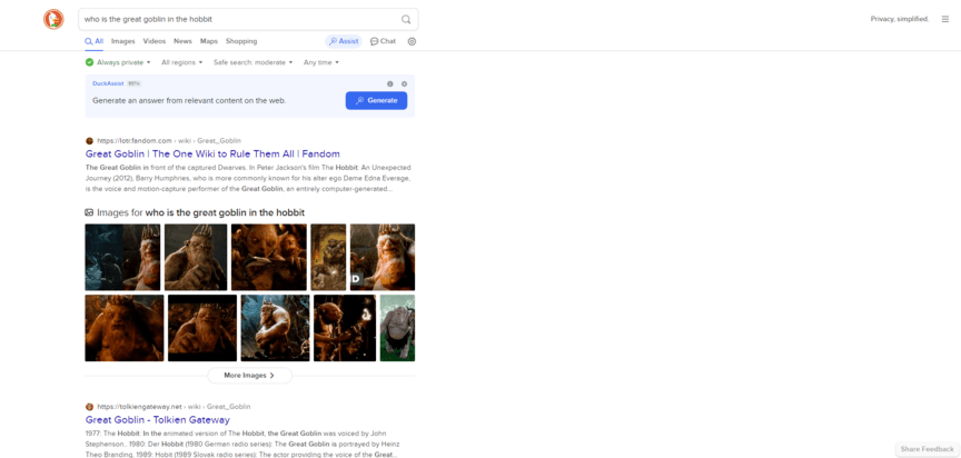 search engine alternatives duckduckgo