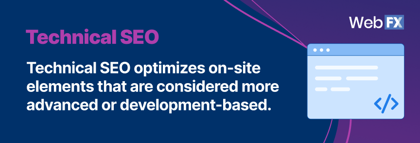 Definition of technical SEO