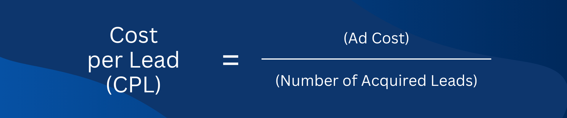 Cost per lead