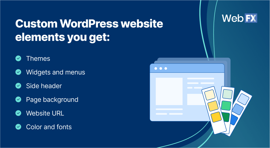 custom wordpress design elements