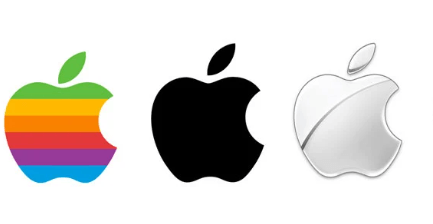 Evolution of the apple logo