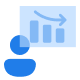 customer churn rate icon