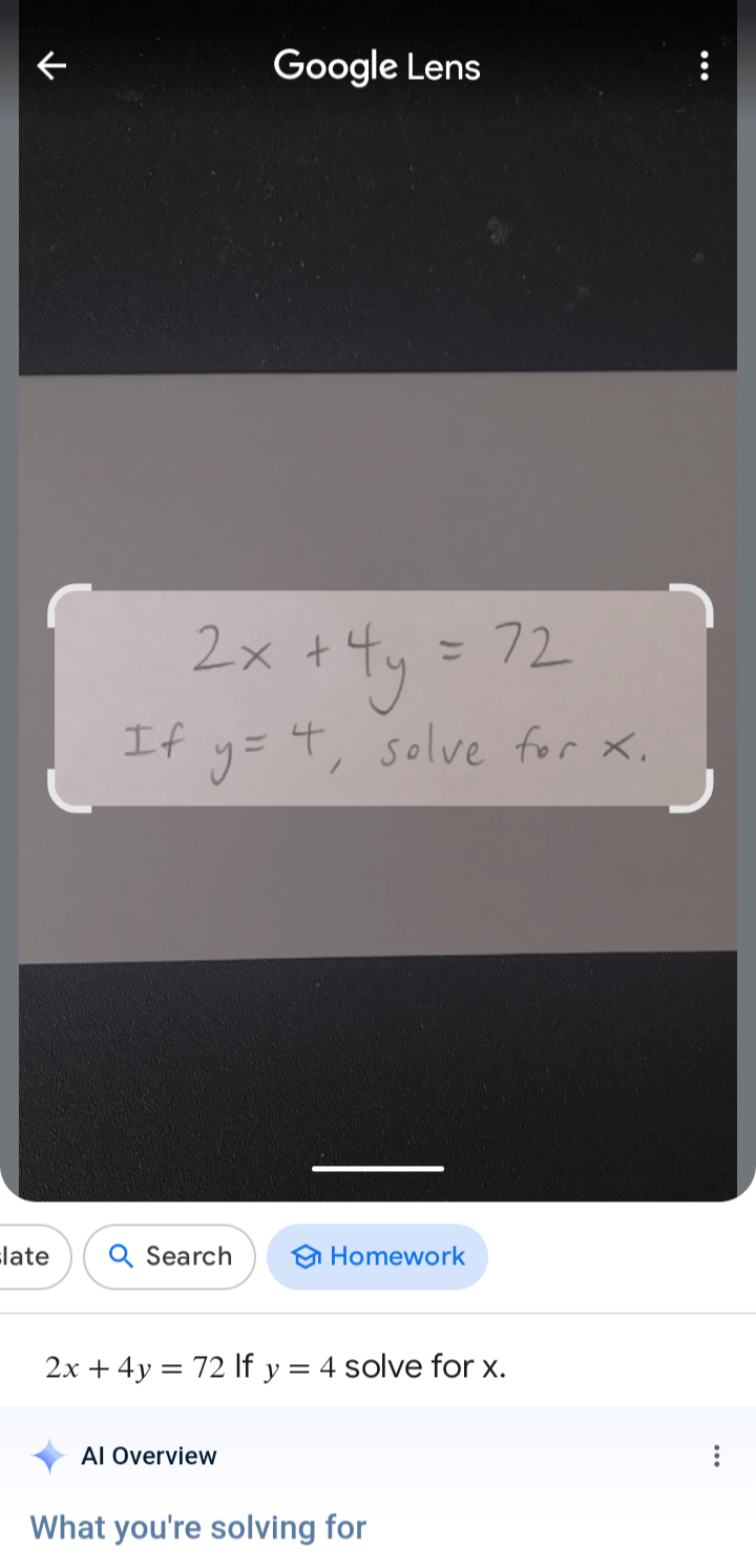 google lens walkthrough 8