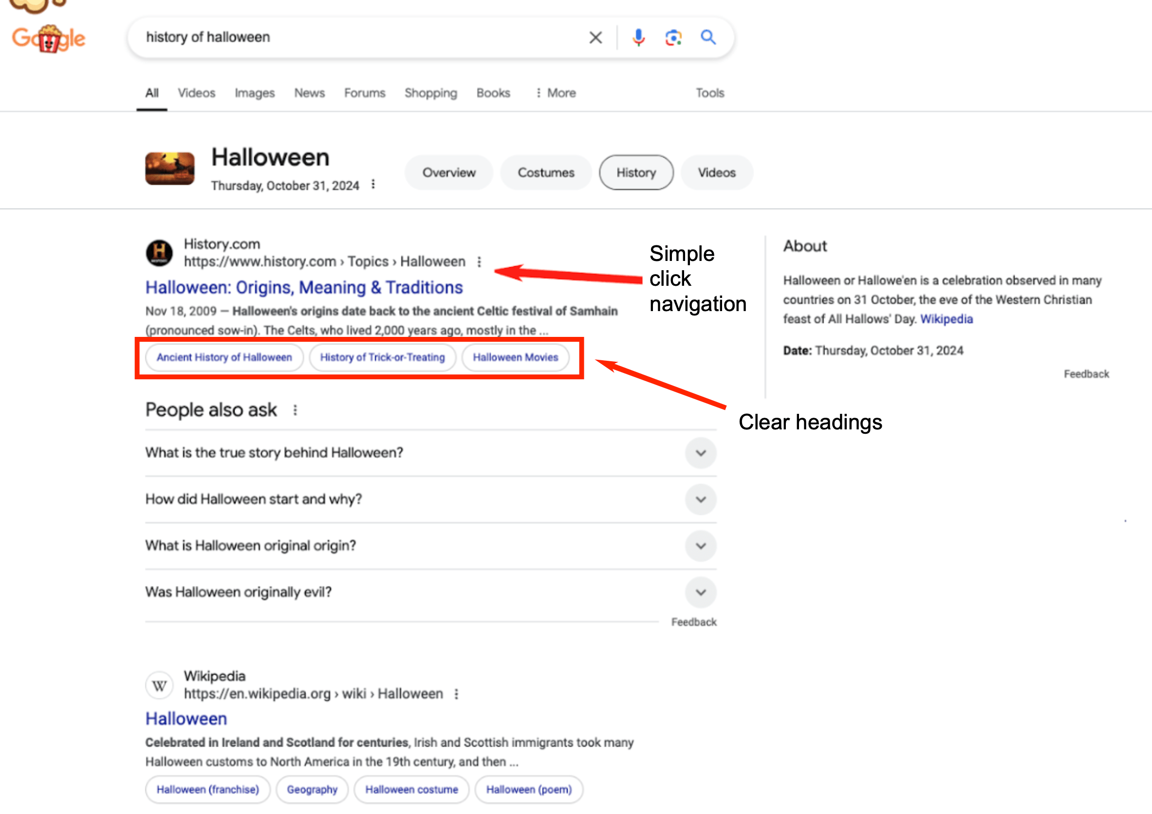 top ranking page used in chatgpt answer