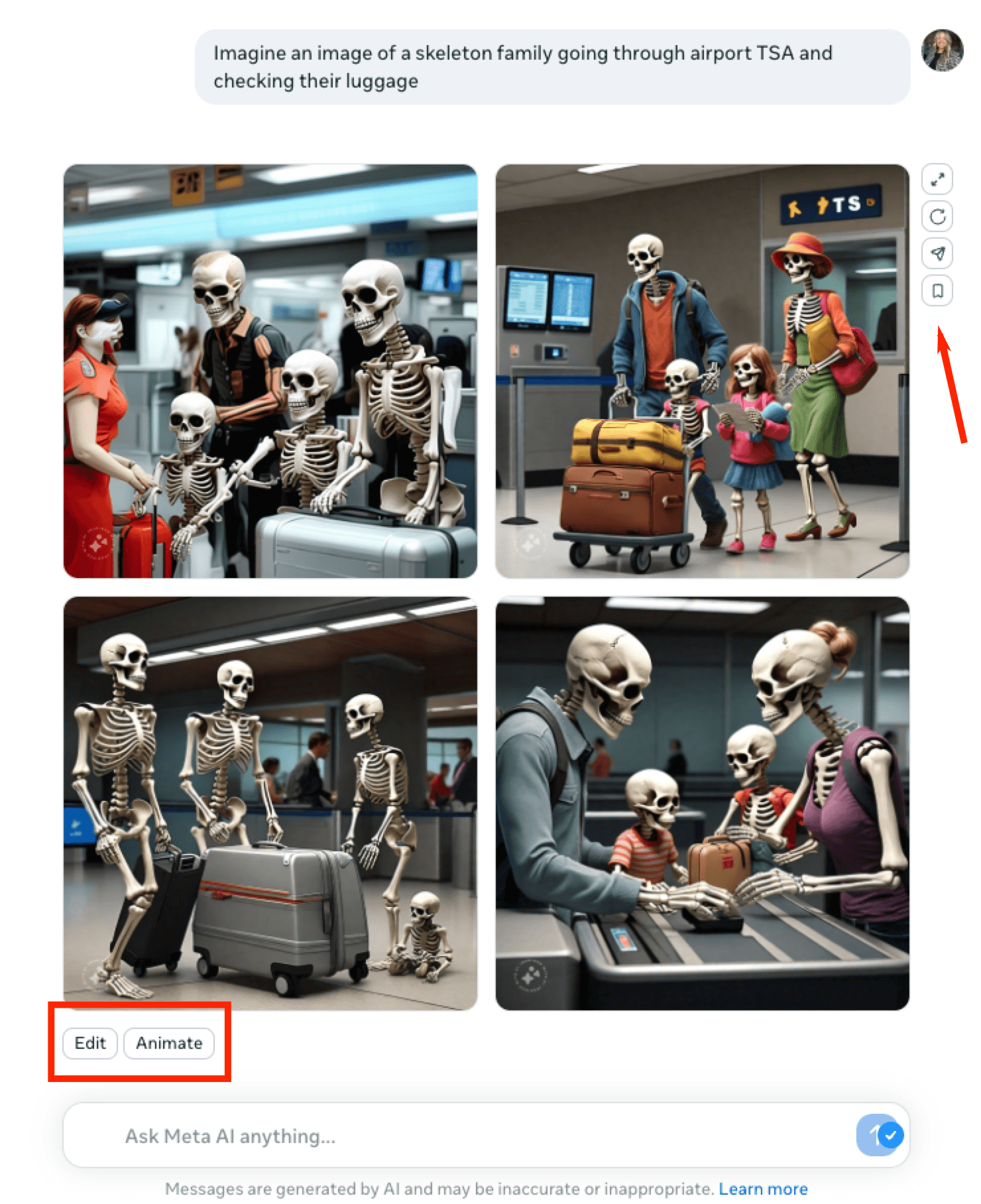 image editing in meta ai