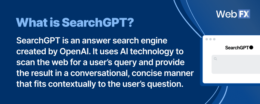 SearchGPT definition