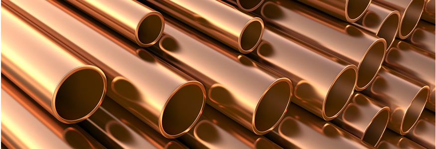 copper pipes