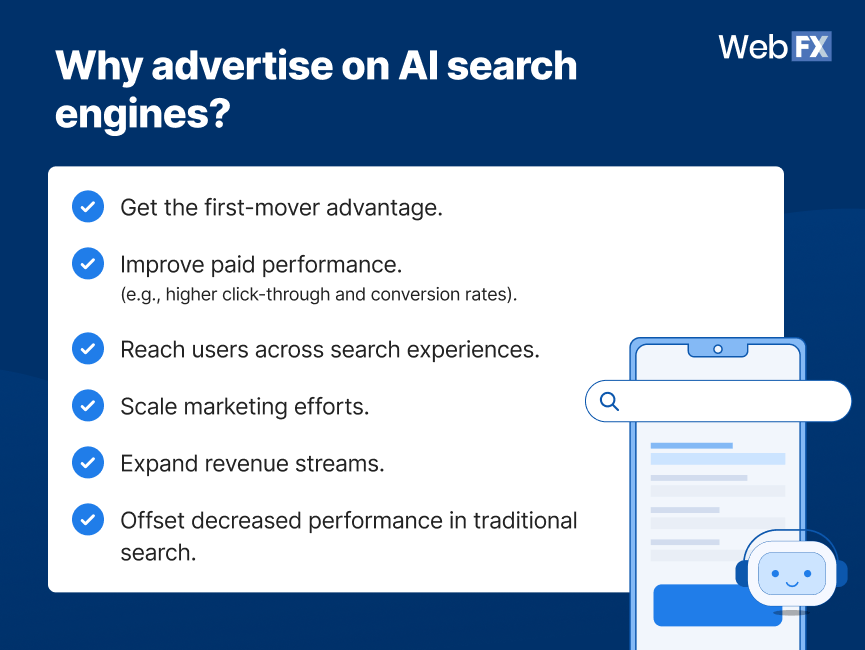 Why you should advertise on AI search engines