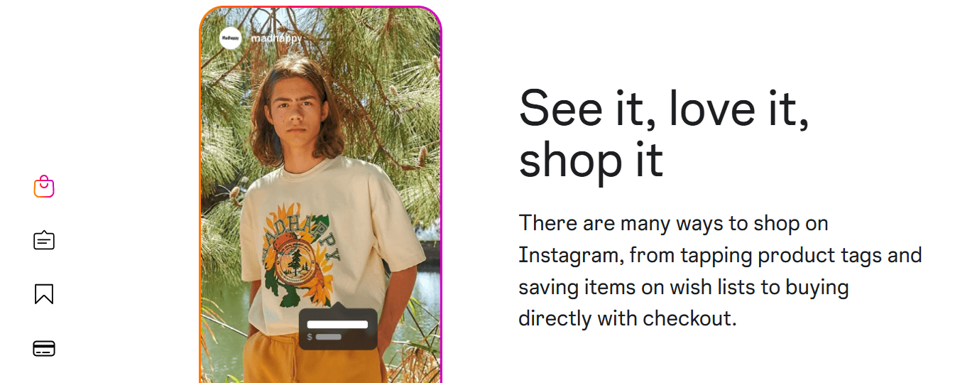 instagram shopping