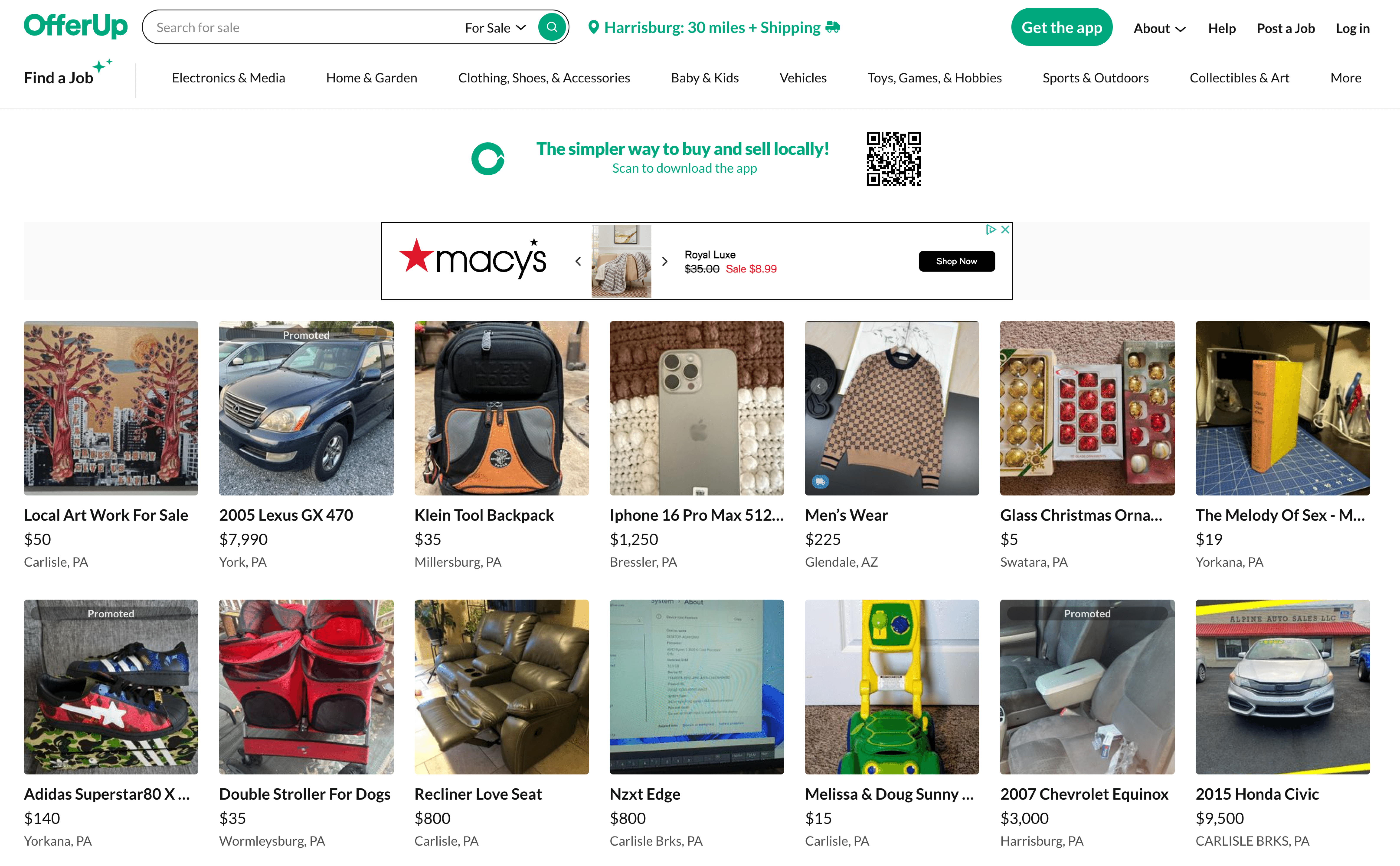 offerup online marketplace
