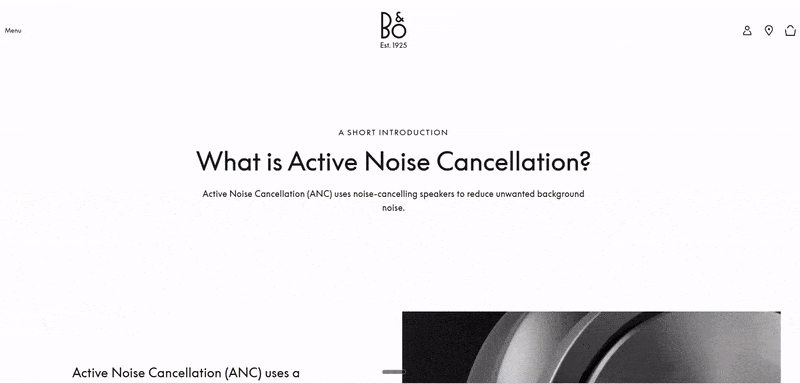 An example of a page with clear headings and text that&rsquo;s easy to skim and summarize