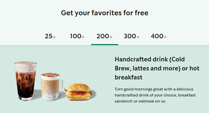 starbucks rewards