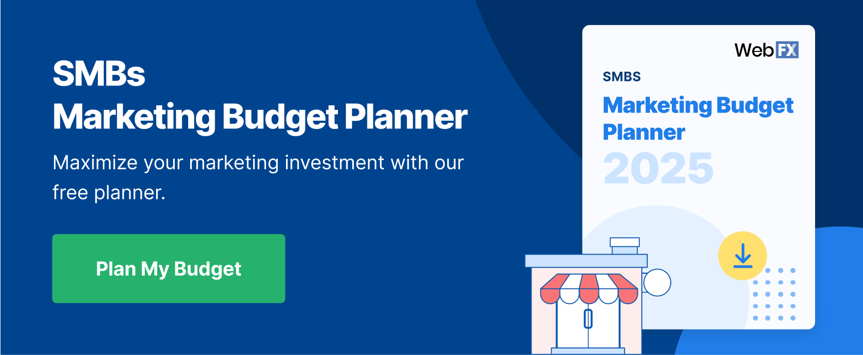 cta marketing budget planner smbs