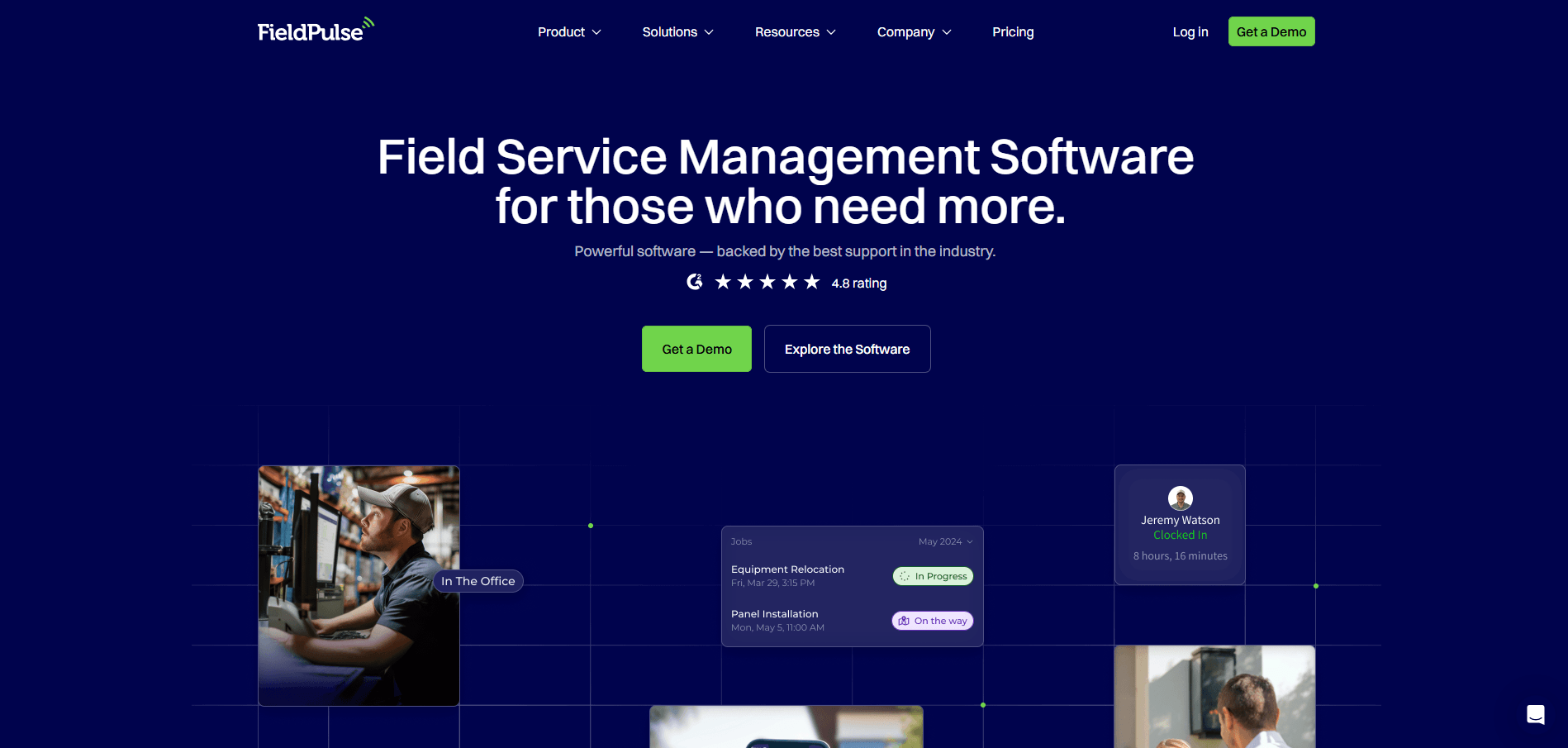 fieldpulse homepage