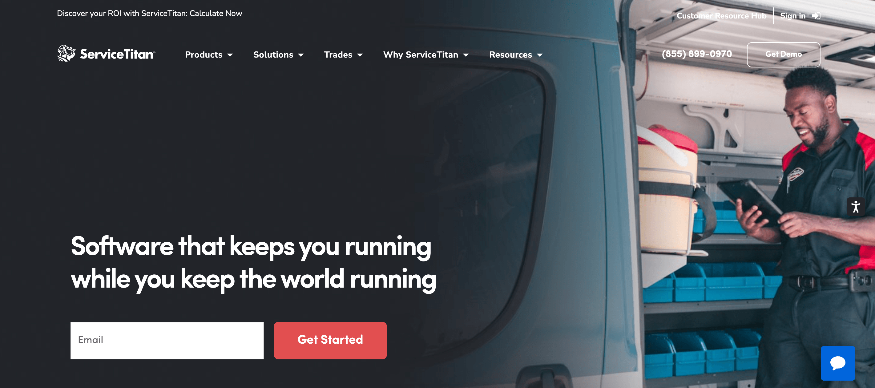 servicetitan homepage