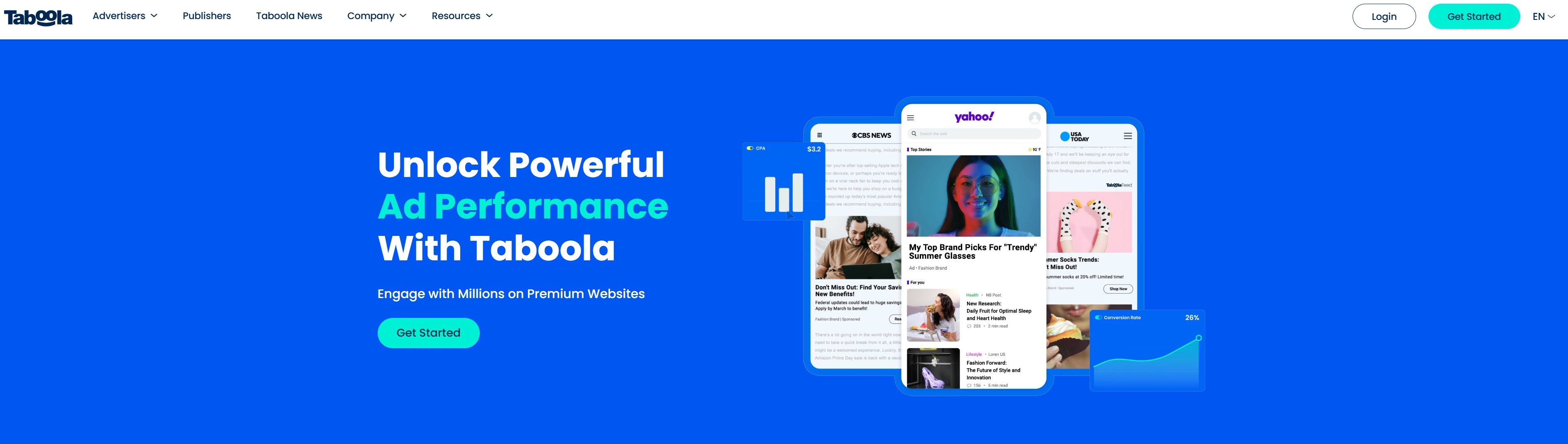 Taboola display adverts