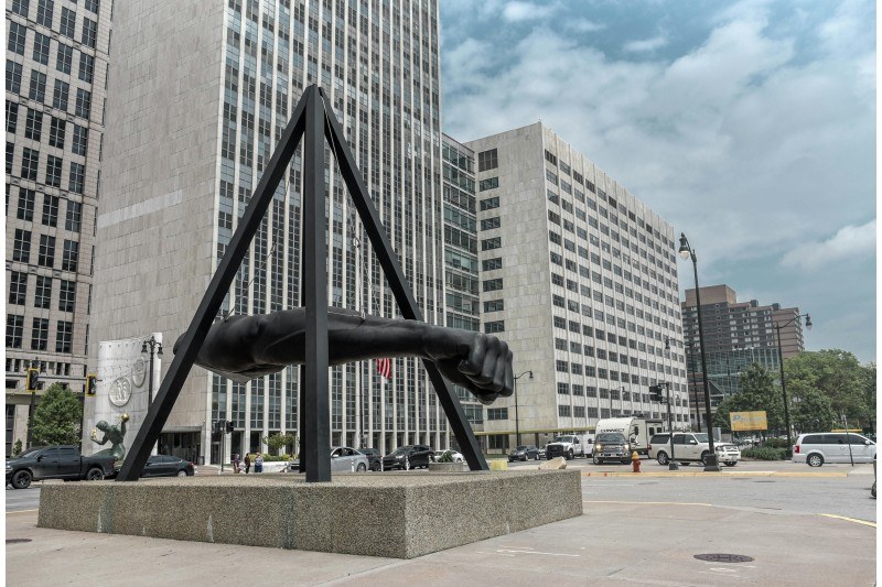 A Statue of Human Arm