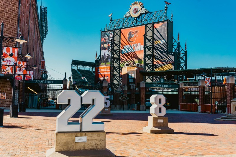 a picture of the Baltimore Orioles stadium