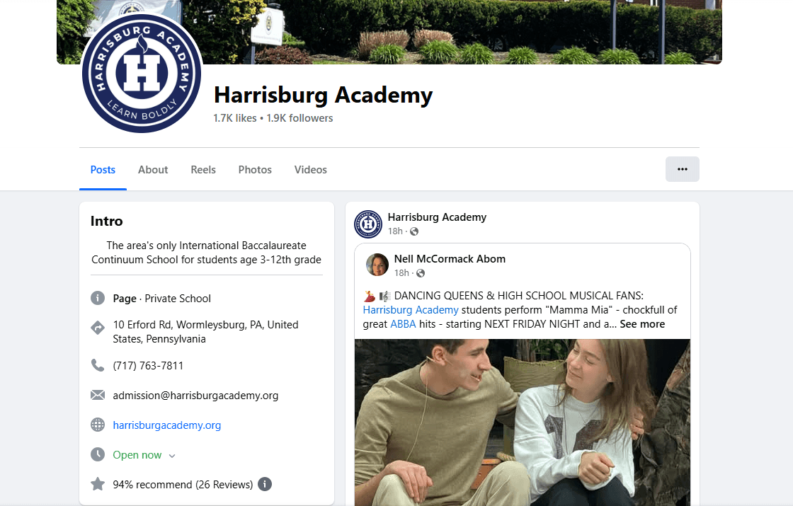 social media example