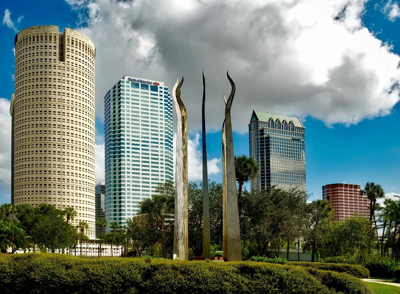 High-rise buildings in Tampa