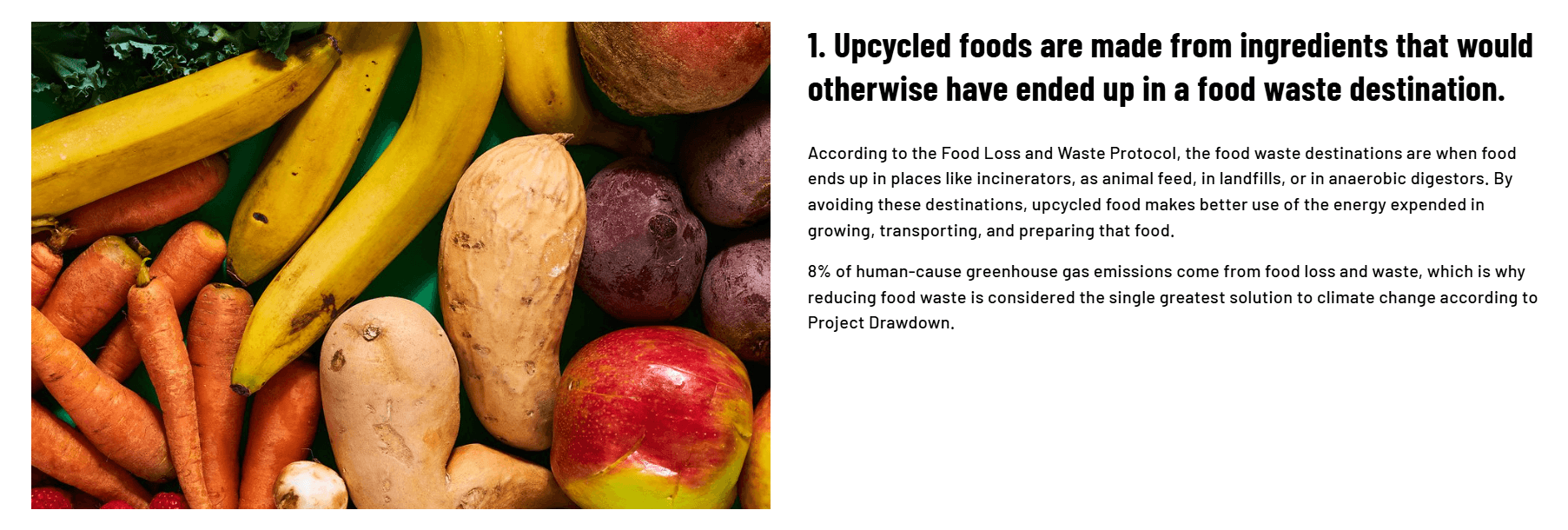 upcycled food