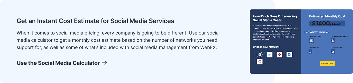 Social Media Calculator Graphic