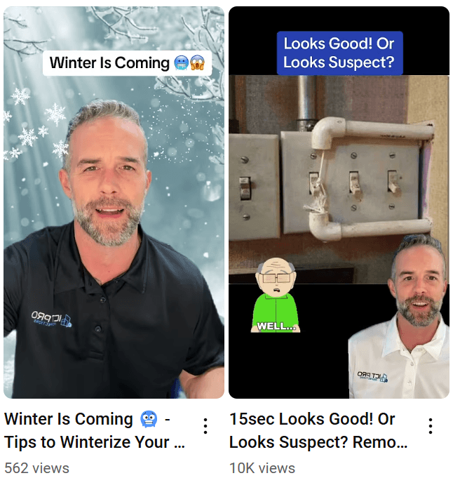 hvac company youtube shorts