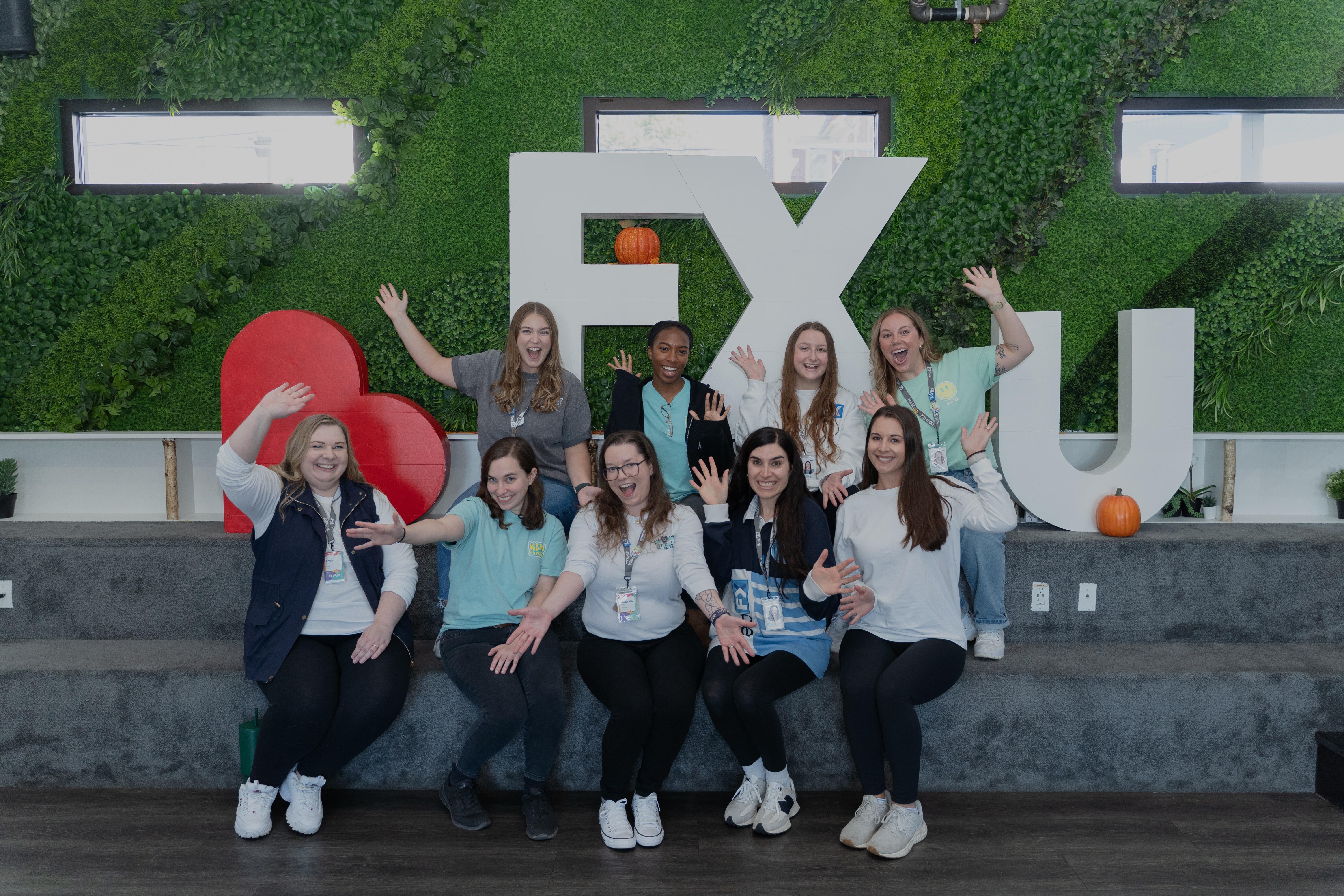 Talent Acquisition team posing for a picture