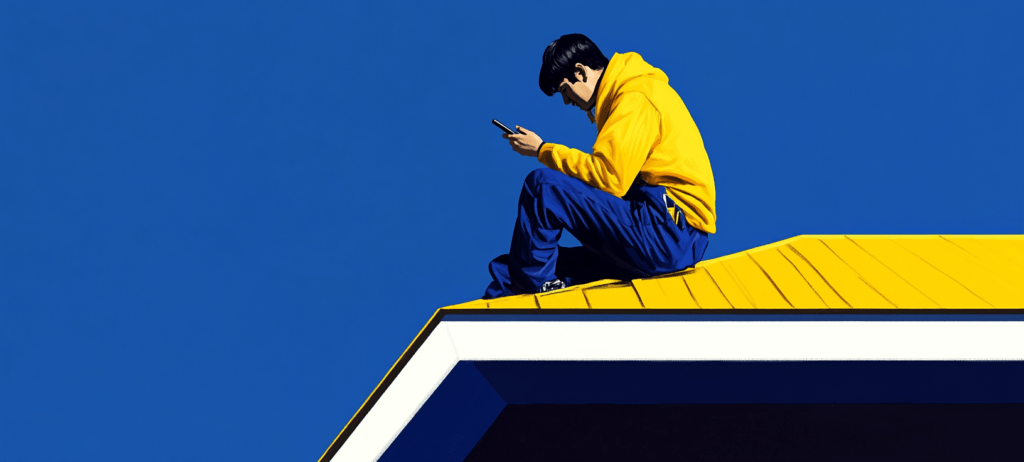 social media for roofing