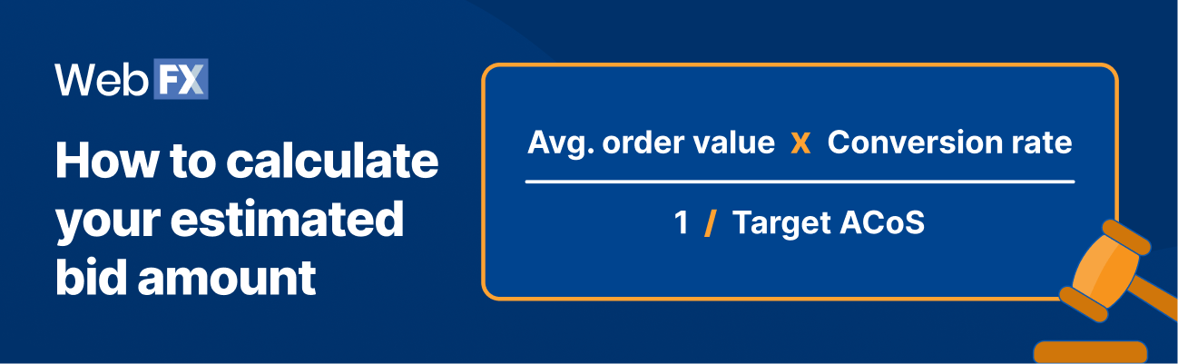 4 calculate estimated bid amount