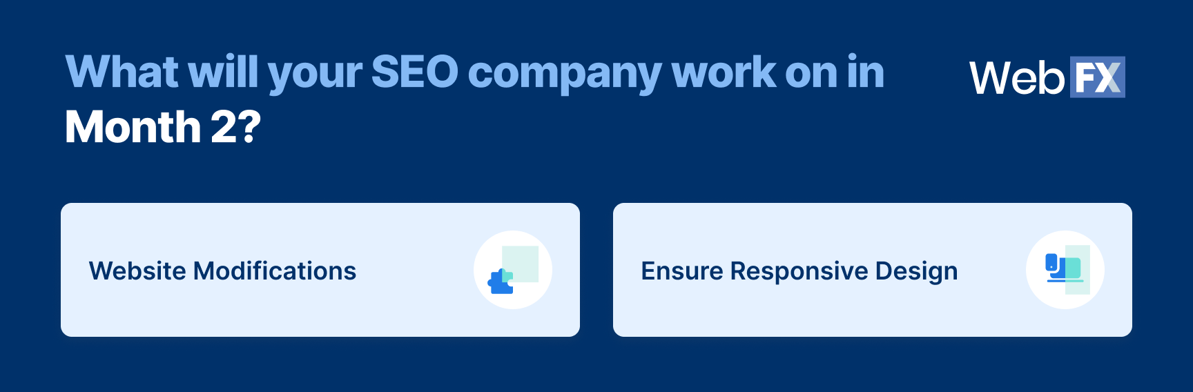 SEO tasks to be done in month 2