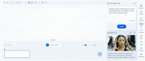 google vids example