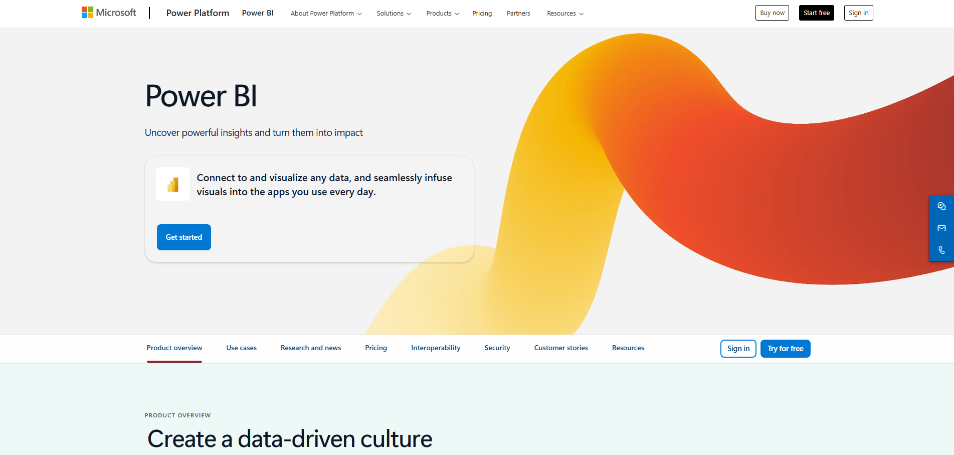 ai data analysis power bi