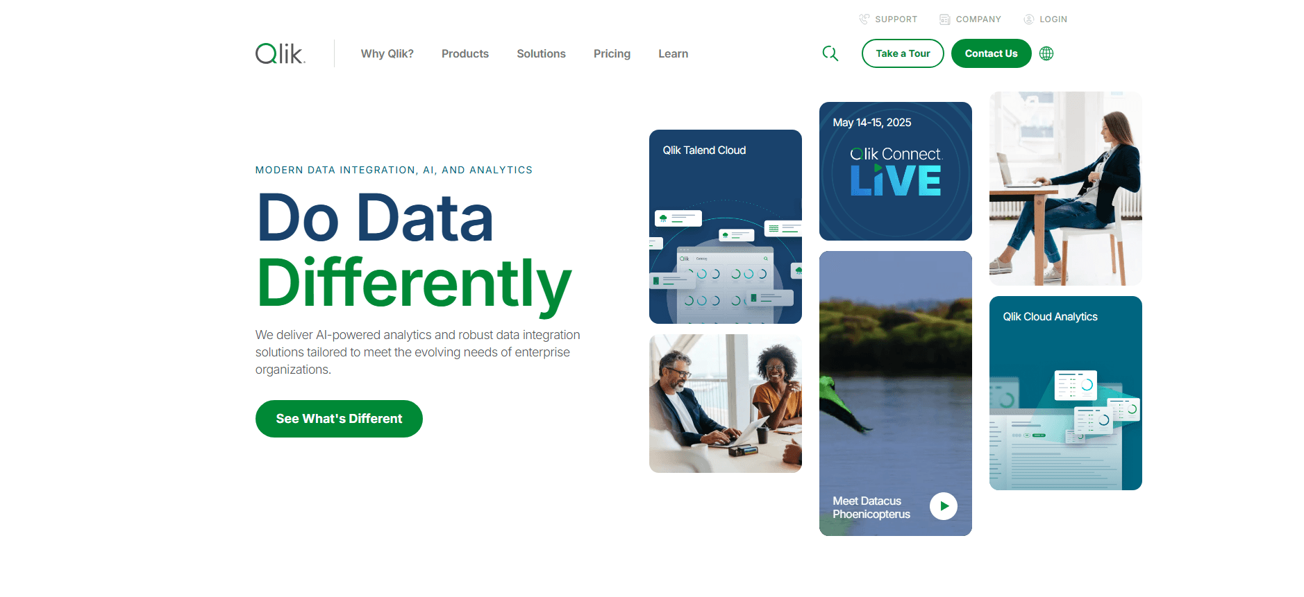 ai data analysis qlik