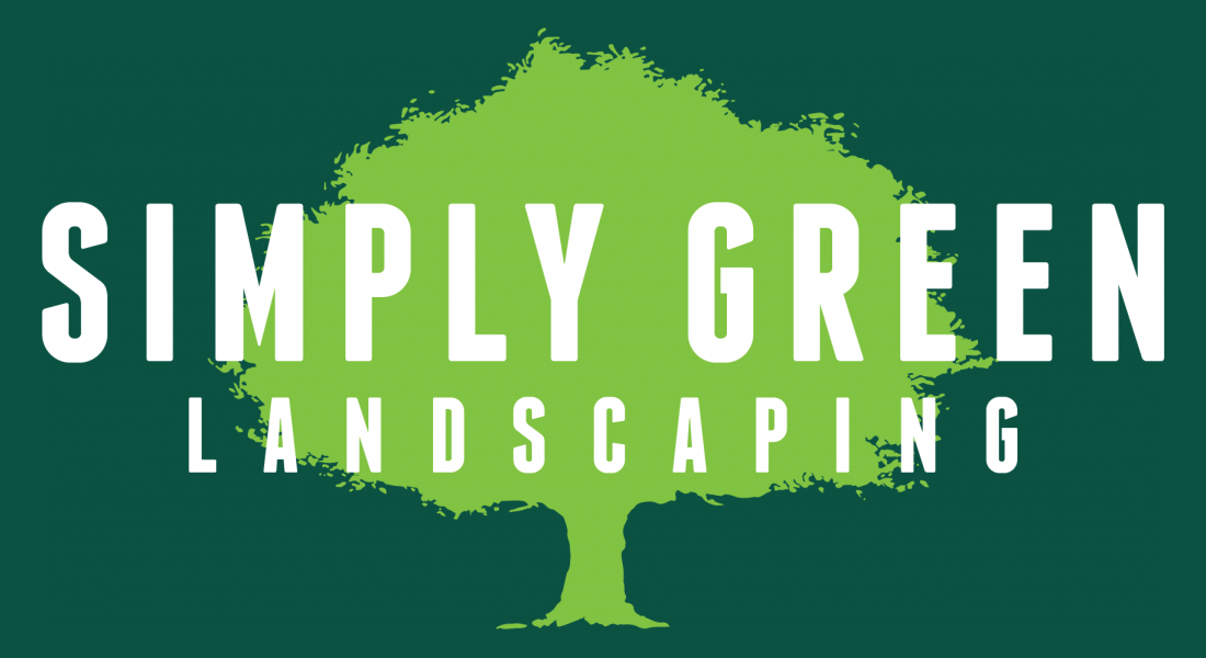 Simply Green Landscaping Logo Green BG