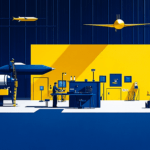 Aviation and aerospace manufacturing floor