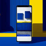 A cabinet on a smartphone