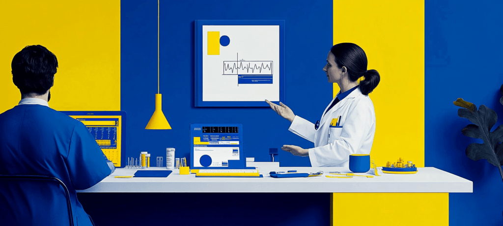 Cardiology marketing graphic