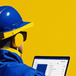 A contractor using a CRM