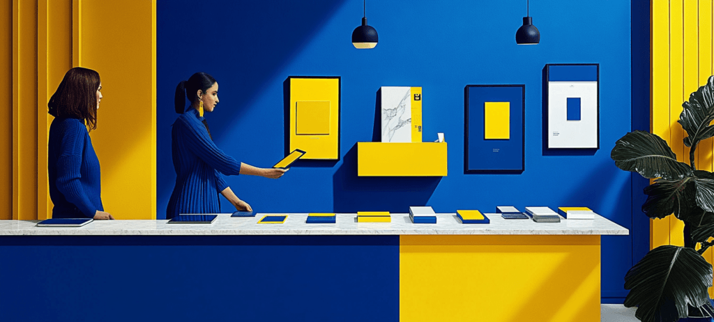 Countertop manufacturing showroom