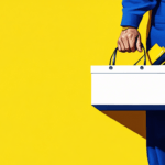A person holding a toolbox