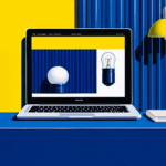 A website with light bulbs
