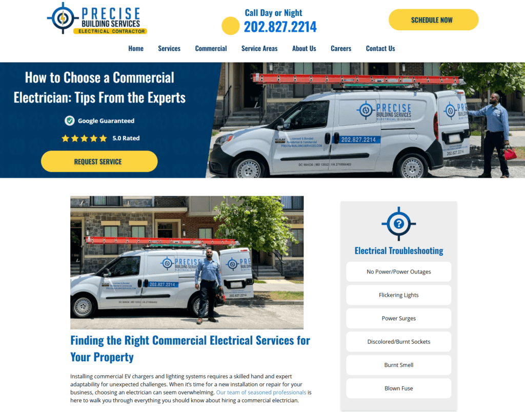 Electrician blog post