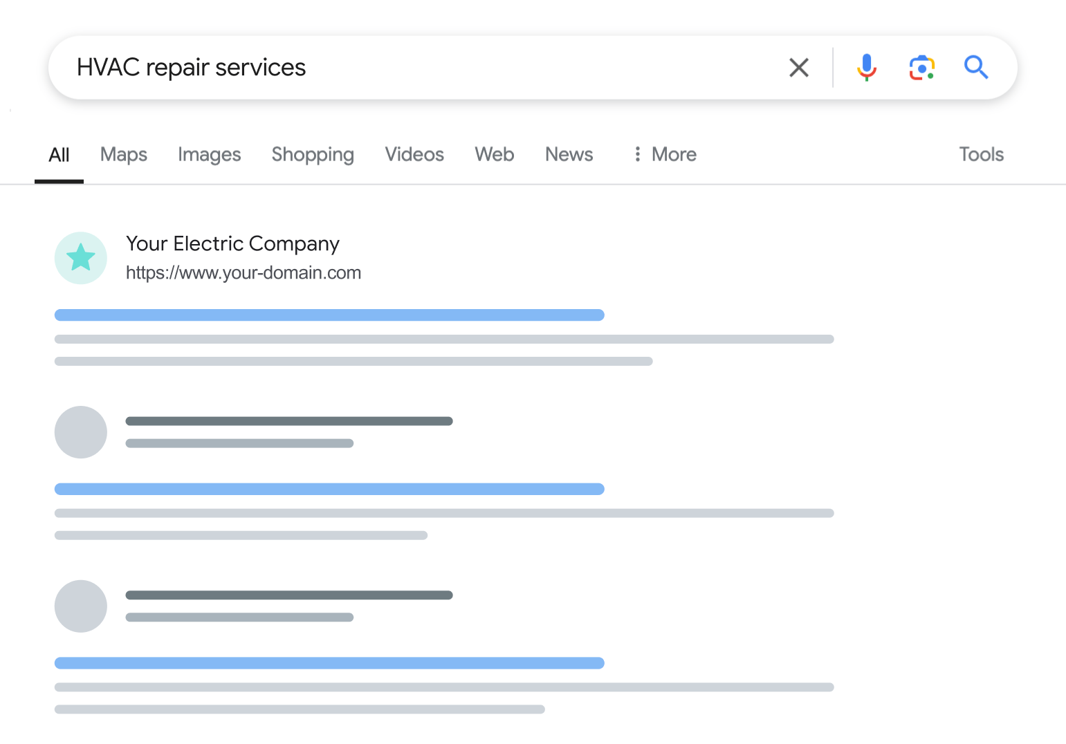 HVAC repair services google search