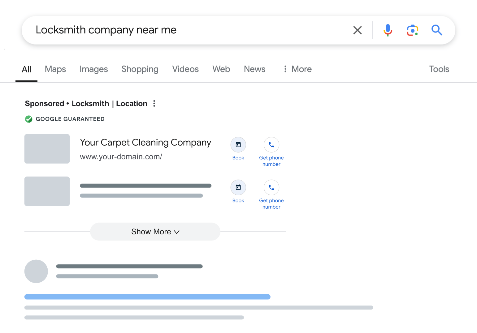 Locksmith company near me search