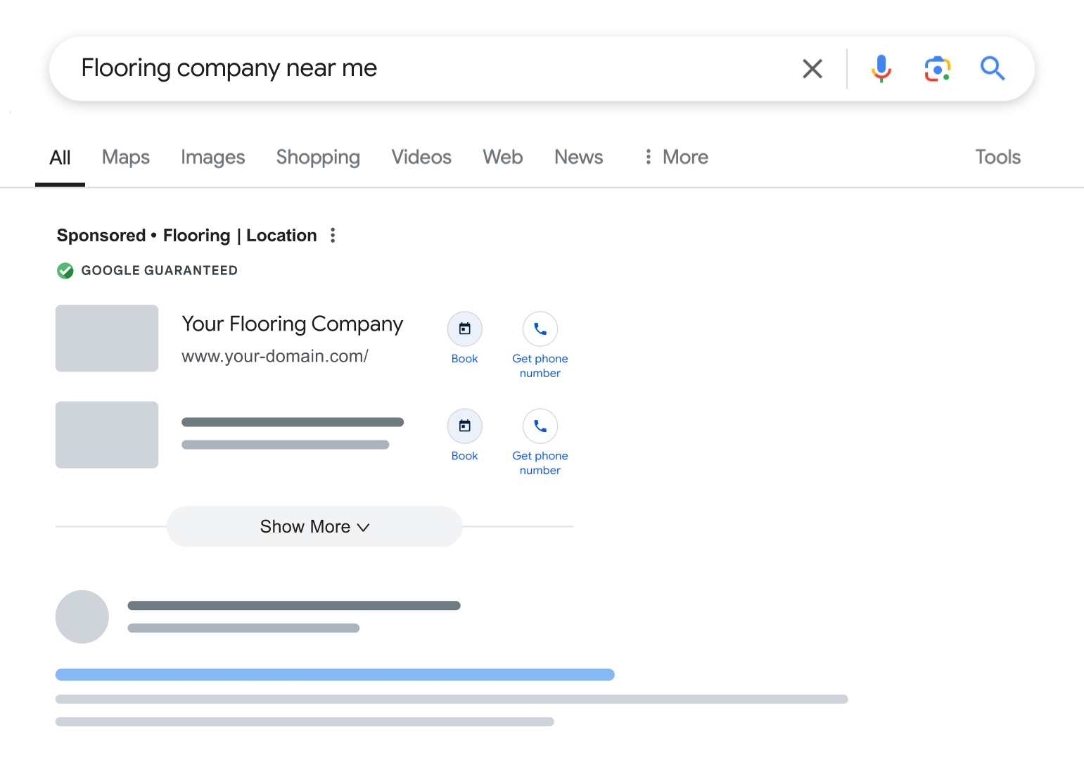 Flooring company near me search