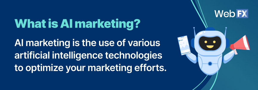 Definition of AI marketing