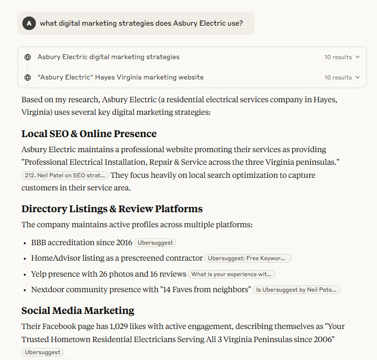 Claude AI competitor marketing strategies