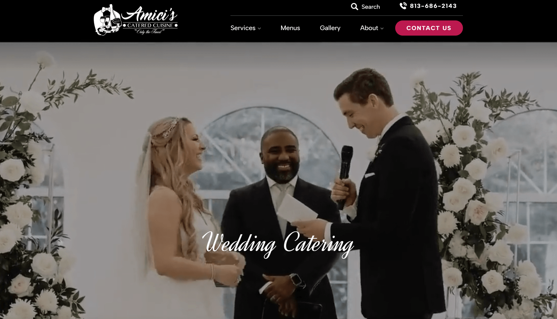 Amici's Catered Cuisine service page